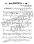 All I Want for Christmas Is You (arr. Michael Brown) - Eb Alto Clarinet