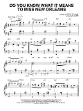 Do You Know What It Means To Miss New Orleans (arr. Brent Edstrom)