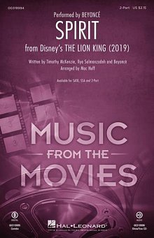 Spirit (from The Lion King 2019) (arr. Mac Huff) 