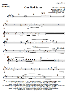 Our God Saves - Alto Sax 1 & 2 (Sub. Horn) 
