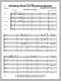 Wedding Album For Woodwind Quintet - Full Score