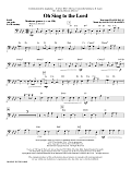 Oh Sing to the Lord - Bass (Use w/ SATB voicing)