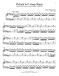 Prelude In C-Sharp Major