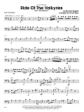 Ride Of The Valkyries From Die Walkure - 2nd Trombone