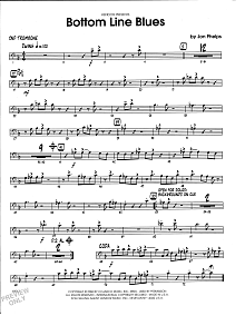 Bottom Line Blues - 1st Trombone 