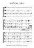 Ain't No Cure For Love (arr. Val Regan)