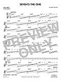 Seven's The One - Bb Solo Sheet