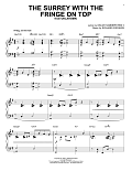 The Surrey With The Fringe On Top [Jazz version] (from Oklahoma!) (arr. Brent Edstrom)
