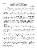 Beginner's Alphabet - Drum Set