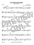 An English Ode (Come, Ye Sons of Art) - Violin 2