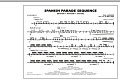 Spanish Parade Sequence - Snare Drum