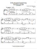 Little Ancient French Song