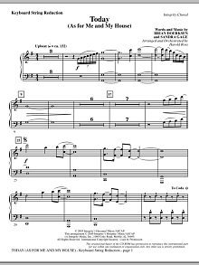 Today (As For Me And My House) - Keyboard String Reduction 