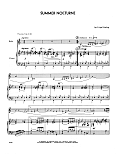 Summer Nocturne - Piano Accompaniment