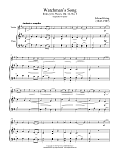 Watchman's Song, Op. 12, No. 3
