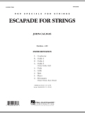 Escapade for Strings - Full Score