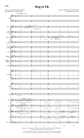 Sing to Me - Full Score
