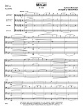 Minuet (D. 334) - Full Score