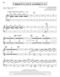 Christ's Love Compels Us - Piano