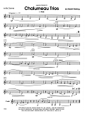 Chalumeau Trios - 1st Bb Clarinet