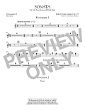 Sonata for Alto Saxophone, Op. 29 - Percussion 5