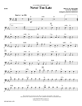 Never Too Late (from The Lion King 2019) (arr. Roger Emerson) - Bass
