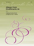 Allegro From Divertimento #6 (arr. Frank Halferty) - Bb Clarinet