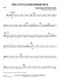 The Little Drummer Boy - Bass 