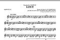 Lost! - Baritone T.C.