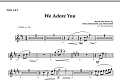 We Adore You - Flute 1 & 2