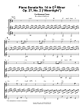 Piano Sonata No. 14 In C# Minor (Moonlight) Op. 27 No. 2 First Movement Theme
