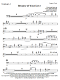 Because Of Your Love - Trombone 1 & 2
