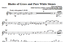 Blades Of Grass And Pure White Stones - Violin 2 