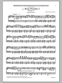 Prelude VI (Barnyard Blues) (from Rock Preludes 2) 