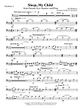 Sleep, My Child (from Paradise Lost: Shadows and Wings) - Trombone 1