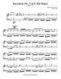 Invention No. 5 In E-Flat Major, BWV 776