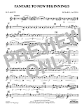 Fanfare for New Beginnings - Bb Clarinet 2
