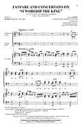 Fanfare And Concertato On "O Worship The King"