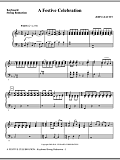 A Festive Celebration - Keyboard String Reduction