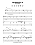 Fire Maple Song