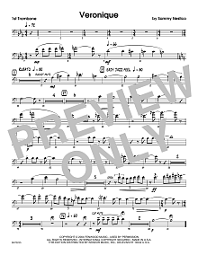 Veronique - 1st Trombone 