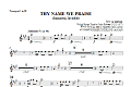 Thy Name We Praise (Immortal, Invisible) - Bb Trumpet 1