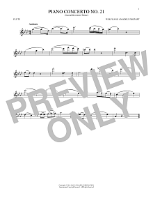 Piano Concerto No. 21 In C Major ("Elvira Madigan"), Second Movement Excerpt 
