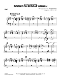 Boogie On Reggae Woman - Piano