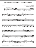 Prelude and Fugue in D Minor - Violin 2