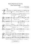 That's What Friends Are For (the Vulture Song) (arr. Craig McLeish)