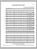 Wonderful Words of Life - Full Score