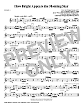How Bright Appears the Morning Star (arr. John Leavitt) - Violin 2