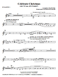 Celebrate Christmas (with O Come, All Ye Faithful) - Bb Clarinet 2