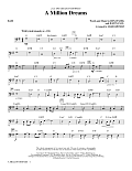 A Million Dreams (from The Greatest Showman) (arr. Mark Brymer) - Bass